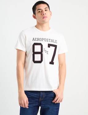 Playera Aéropostale cuello redondo para hombre