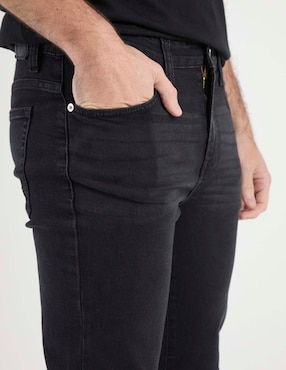 Jeans slim Aéropostale lavado stone wash para hombre