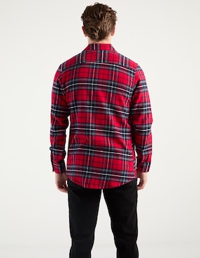 Camisa casual Aéropostale manga larga para hombre