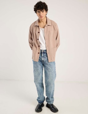 Sobrecamisa casual Aéropostale de algodón manga larga para hombre