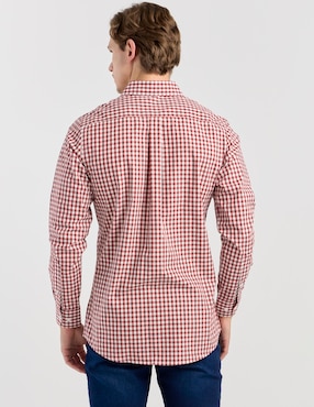 Camisa casual Aéropostale de algodón manga larga para hombre