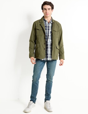Jeans skinny Aéropostale lavado stone wash para hombre