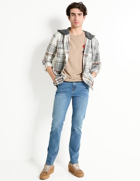 Jeans slim Aéropostale deslavado para hombre
