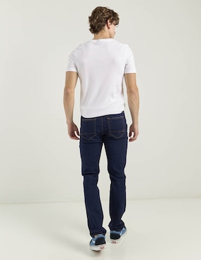 Jeans slim Aéropostale lavado stone wash para hombre