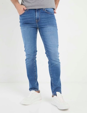Jeans slim Aéropostale lavado medio para hombre