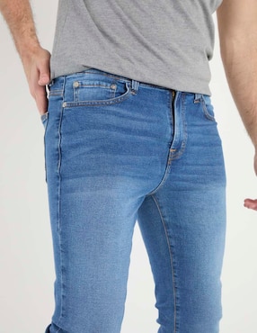 Jeans slim Aéropostale lavado medio para hombre