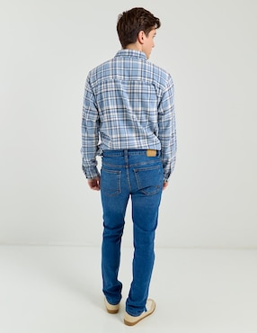 Jeans slim Aéropostale lavado medio para hombre
