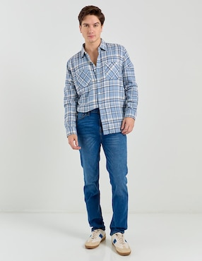 Jeans slim Aéropostale lavado medio para hombre