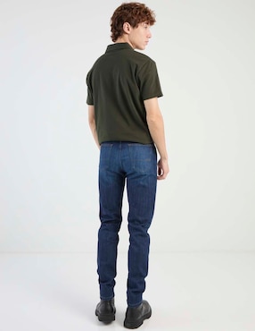 Jeans skinny Aéropostale lavado whisker para hombre