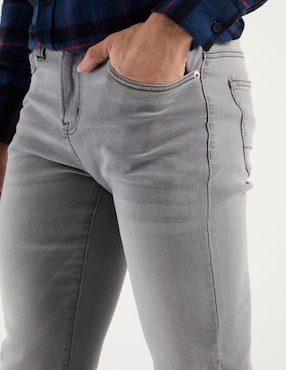 Jeans slim Aéropostale lavado sand blast para hombre