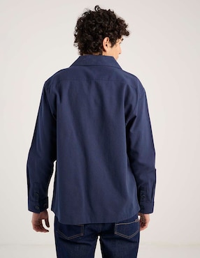 Sobrecamisa casual Aéropostale de algodón manga larga para hombre