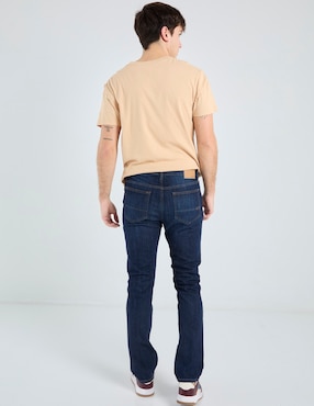 Jeans slim Aéropostale lavado whisker para hombre