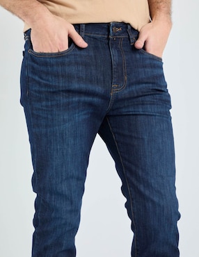 Jeans slim Aéropostale lavado whisker para hombre