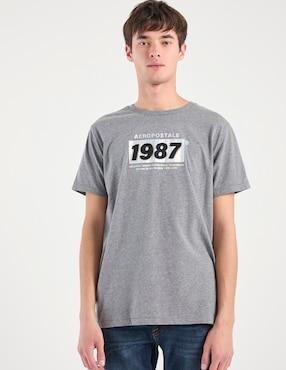 Playera Aéropostale cuello redondo para hombre