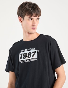 Playera Aéropostale cuello redondo para hombre