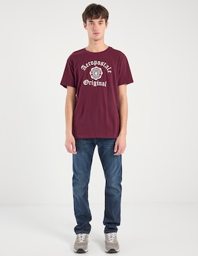 Playera Aéropostale cuello redondo para hombre