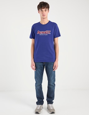 Playera Aéropostale cuello redondo para hombre