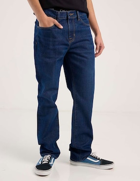Jeans straight Aéropostale lavado whisker para hombre