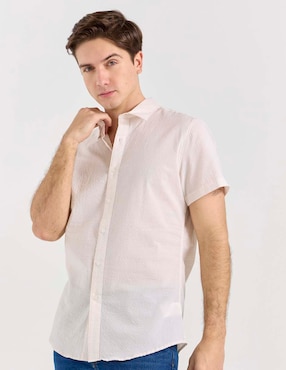 Camisa casual Aéropostale manga corta para hombre