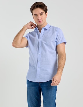 Camisa casual Aéropostale manga corta para hombre