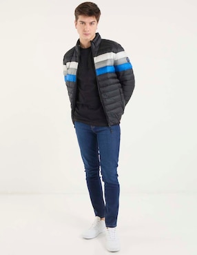 Chamarra acolchada Aéropostale capitonada para hombre