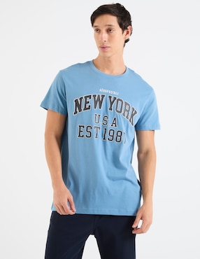 Playera Aéropostale cuello redondo para hombre