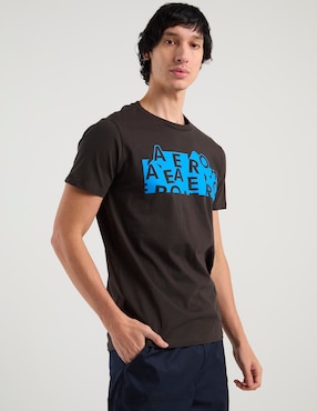 Playera Aéropostale cuello redondo para hombre