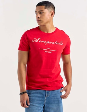 Playera Aéropostale cuello redondo para hombre