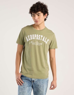 Playera Aéropostale cuello redondo para hombre