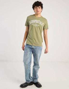 Playera Aéropostale cuello redondo para hombre