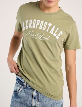 Playera Aéropostale cuello redondo para hombre