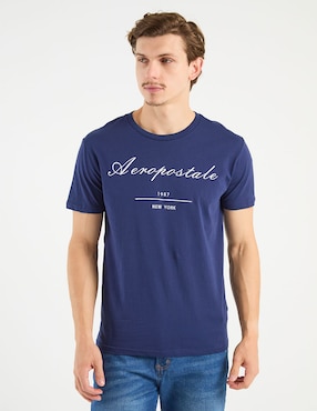 Playera Aéropostale cuello redondo para hombre