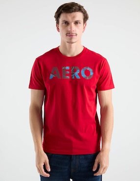 Playera Aéropostale cuello redondo para hombre