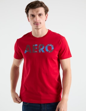 Playera Aéropostale cuello redondo para hombre