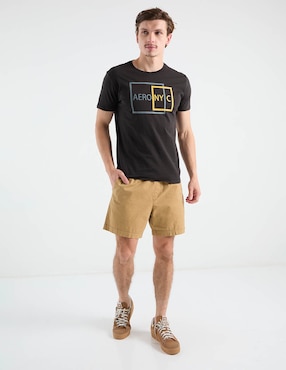 Playera Aéropostale cuello redondo para hombre