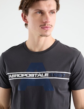 Playera Aéropostale cuello redondo para hombre