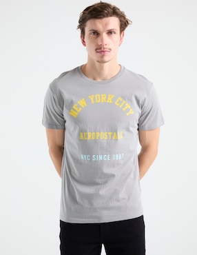 Playera Aéropostale cuello redondo para hombre