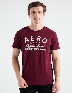 Playera Aéropostale cuello redondo para hombre