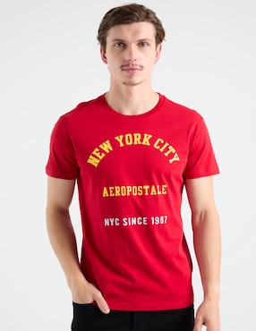 Playera Aéropostale cuello redondo para hombre