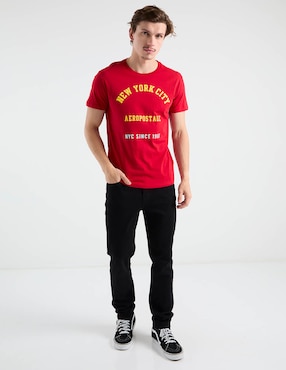Playera Aéropostale cuello redondo para hombre