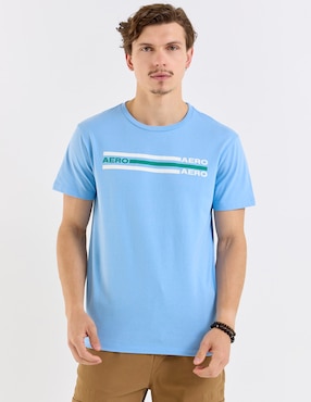 Playera Aéropostale cuello redondo para hombre