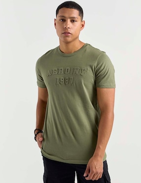 Playera Aéropostale cuello redondo para hombre