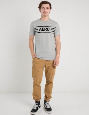 Playera Aéropostale cuello redondo para hombre