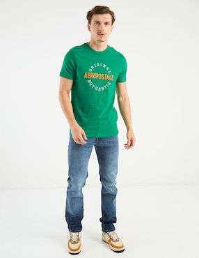 Playera Aéropostale cuello redondo para hombre