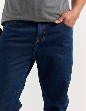 Jeans straight Aéropostale lavado obscuro para hombre