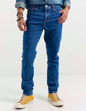 Jeans straight Aéropostale lavado medio para hombre
