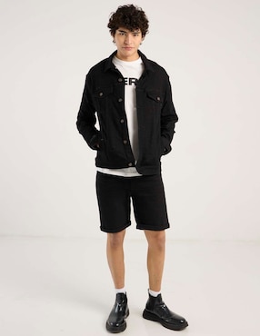 Short Aéropostale de mezclilla para hombre
