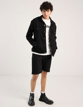 Short Aéropostale de mezclilla para hombre
