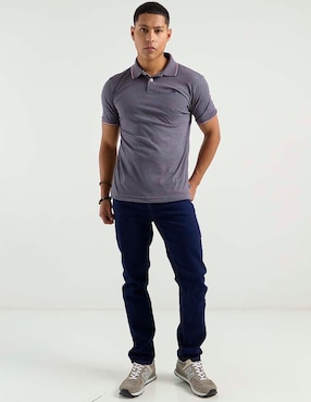 Jeans slim Aéropostale lavado obscuro para hombre