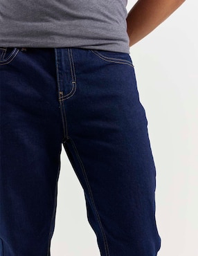 Jeans slim Aéropostale lavado obscuro para hombre